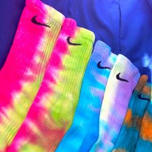 Tie Dye Nike Socks